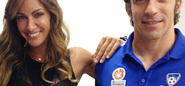 Melita Toniolo e Alex Del Piero