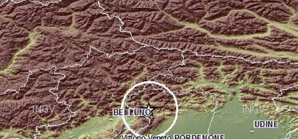 Terremoto Belluno