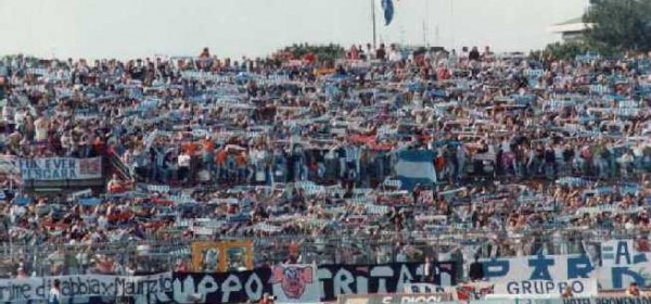 La curva sud del Pescara