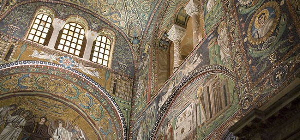 la basilica di San Vitale a Ravenna