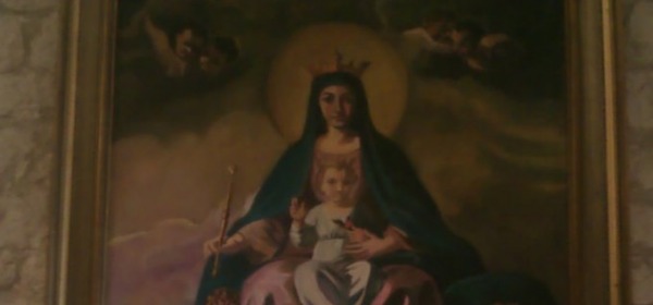 La Madonna con bambino e cardellino