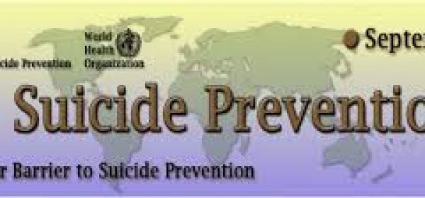 Giornata mondiale prevenzione suicidio