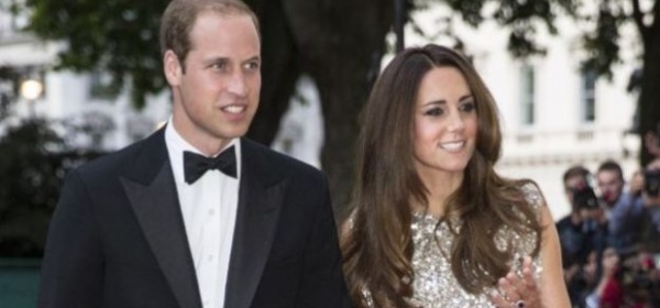 William, Kate e George