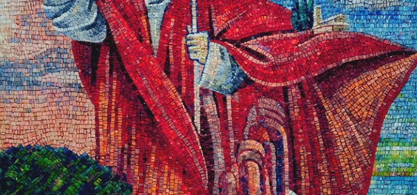 mosaico papa Woytjla