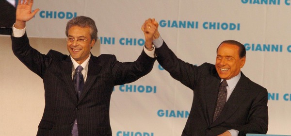 Gianni Chiodi e Silvio Berlusconi