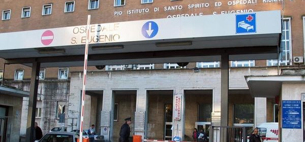 Ospdale Sant'Eugenio dove sono ricoverati i coniugi 