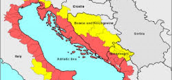 Mappa macroregione adriatica