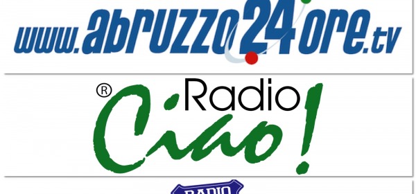abruzzo24ore.tv, radio ciao e studio 5