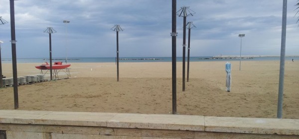 La spiaggia di Pescara