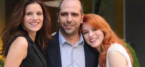 Checco Zalone, Aurore Erguy e Miriam Dalmazio