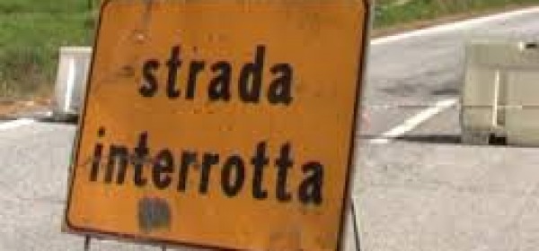 strada interrotta