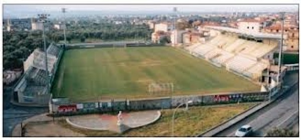Lo stadio "Guido D'Ippolito" di Lamezia Terme