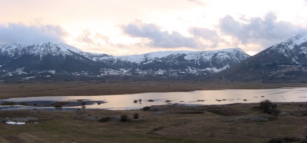 Le Prata di Terranera, una zona che verrebbe esclusa dal Parco Sirente Velino