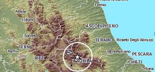 mappa terremoto