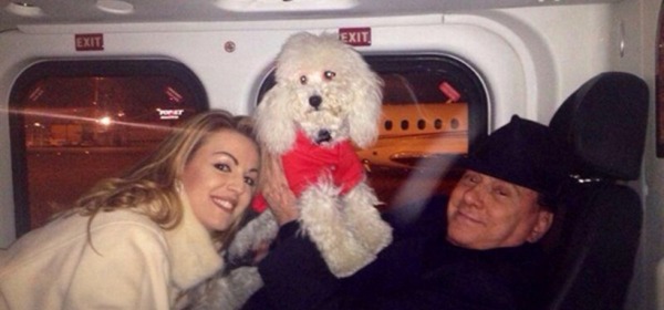 Berlusconi, Pascale e Dudù