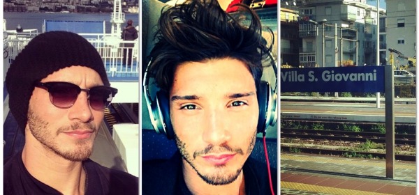 Stefano De Martino in viaggio