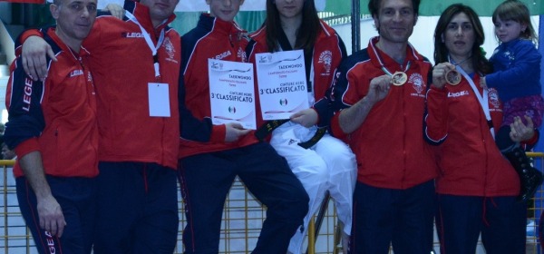 Il team abruzzese ai Campionati nazionali di taekwondo poomse