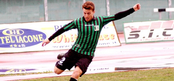 Marco Bigoni con la maglia del Chieti