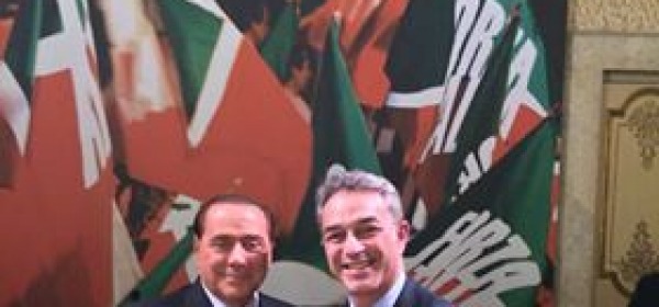 Nazario Pagano e Silvio Berlusconi