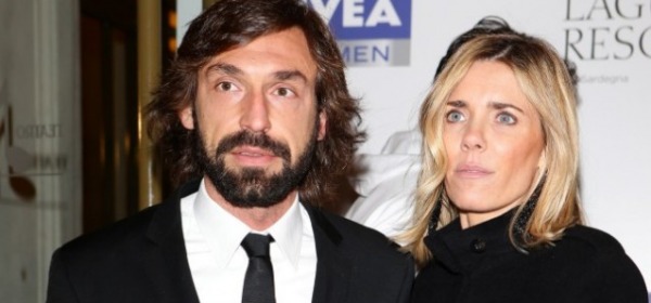 Andrea Pirlo e Deborah Roversi