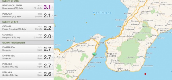 Terremoto Reggio Calabria