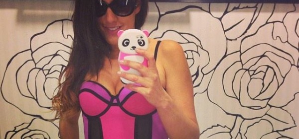 Claudia Romani, sexy "selfie"