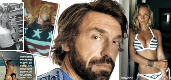 Andrea Pirlo e Valentina Baldini