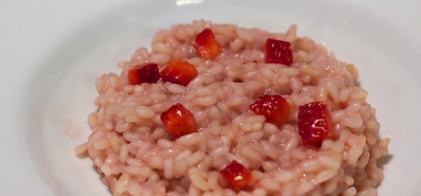 Risotto alle fragole