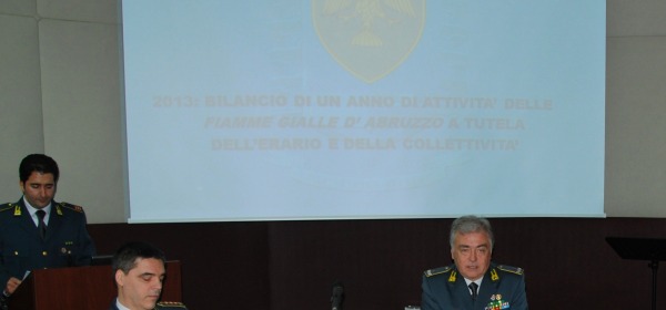 Conferenza stampa GdF