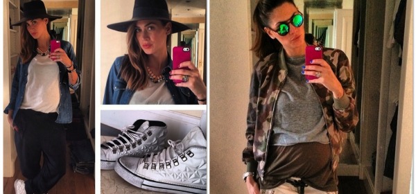 Melissa Satta, Fashion col pancione