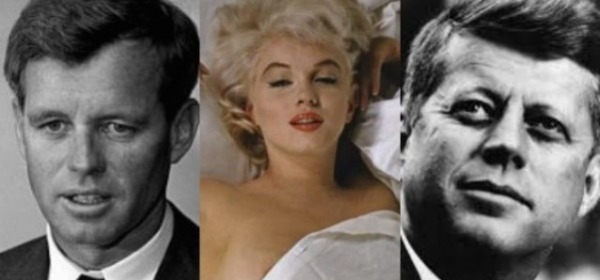 Robert Kennedy, Marylin Monroe, Jonh F. Kennedy