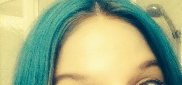 Chiara capelli blu
