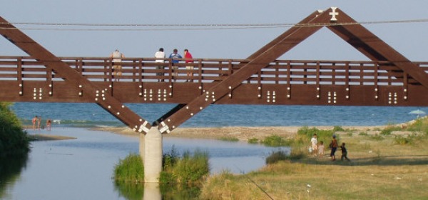 Ponte ciclo pedonale foce Vibrata