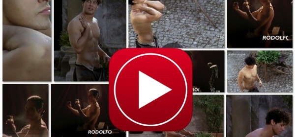 Gabriel Garko nudo in Rodolfo Valentino