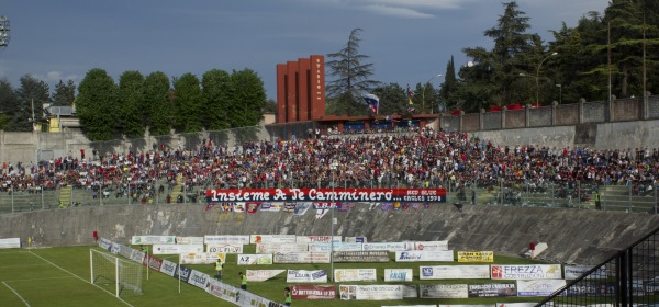 L'Aquila Calcio coreografia