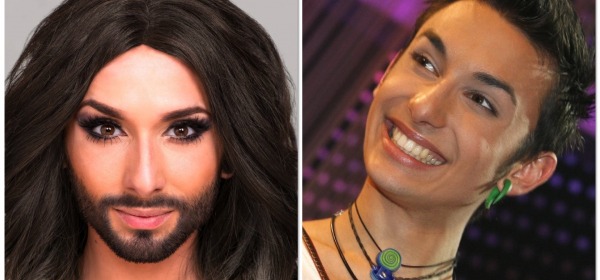Conchita Wurst senza barba