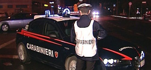 Carabinieri furto e aggressione