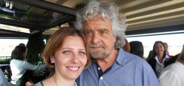 Daniela Aiuto e Beppe Grillo