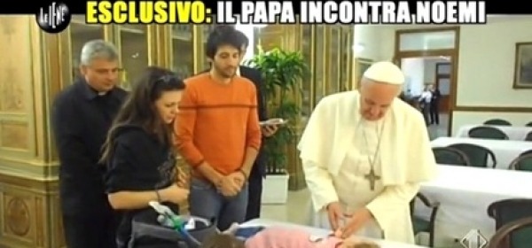 Papa Francesco da Noemi