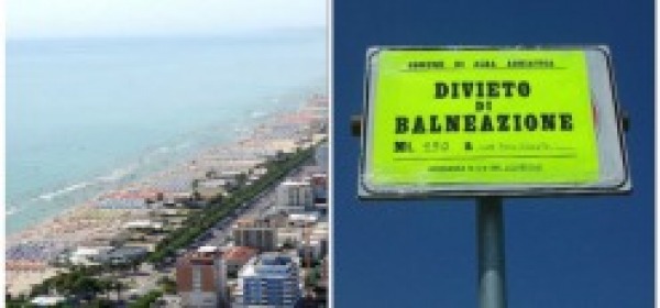 Divieto di balneazione su un tratto della spiaggia albense