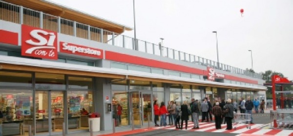 Il supermercato "Si" di Brecciarola