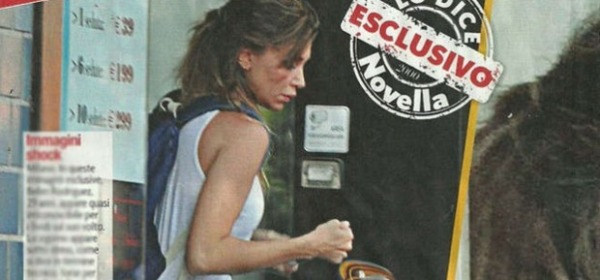 Belen Rodriguez viso rovinato