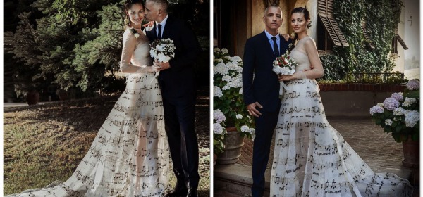 Eros Ramazzotti e Marica Pellegrinelli ricevimento Nozze