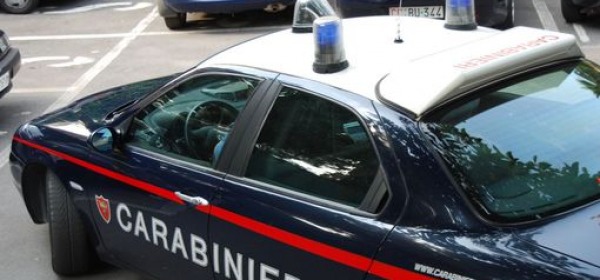 Carabinieri Auto contro moto