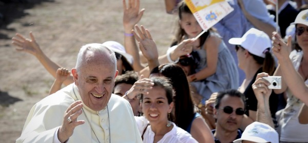 Papa Francesco a Campobasso - Foto ANSA