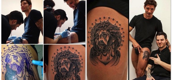 Stefano De Martino nuovo tattoo