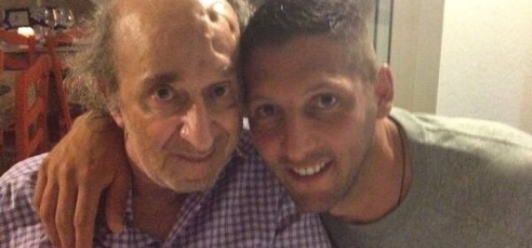 Marco Materazzi con Bruno Arena