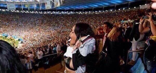 La Germania vince i Mondiali 2014, Rihanna esulta