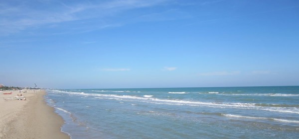 La spiaggia di Tortoreto