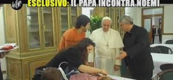 Noemi e Papa Francesco